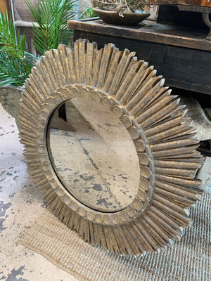 Gold Sunburst Mirror