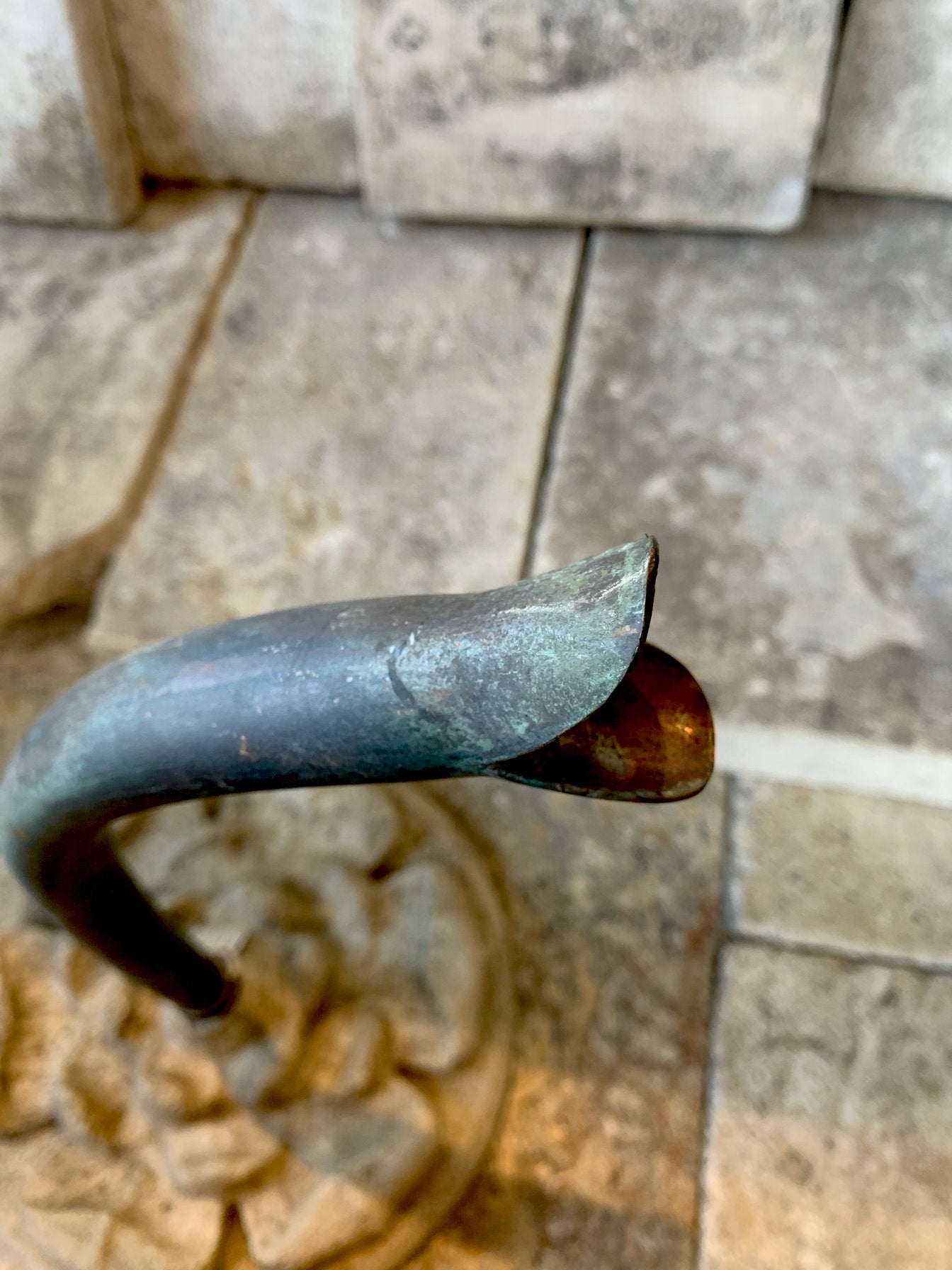 Antique Wall Fountain Pipe