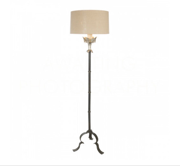 Silver Floor Lamp